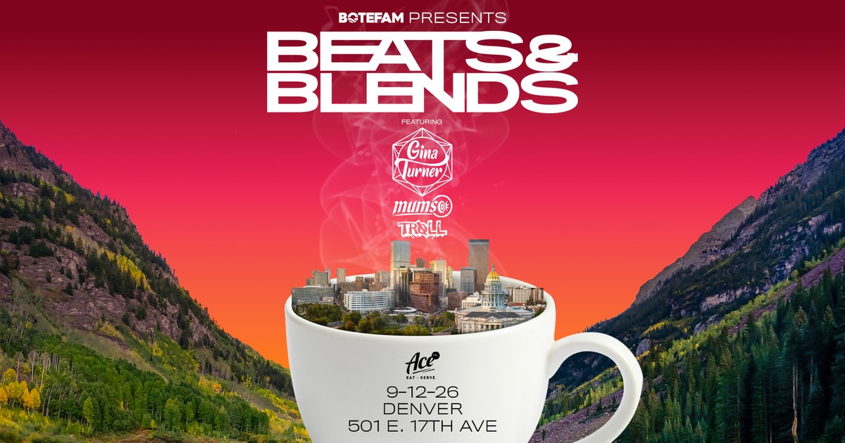 Beats & Blends: A Coffee Rave w/Gina Turner, Troll, Mums